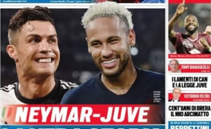 ยูเวนตุสมาเหนือเมฆทุ่ม 90 ลป.ล่าเนย์มาร์จับคู่โรนัลโด้