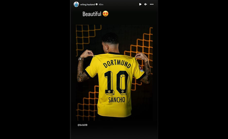 ข่าวบอล วันนี้ - ดอร์ทมุนด์ : ฮาลันด์เคลื่อนไหวทันทีหลังซานโช่คืนถ้ำเสือเหลือง
